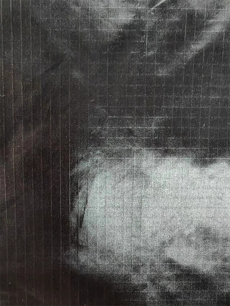 20D有光格子尼絲紡